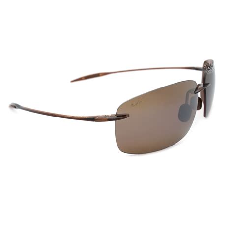 maui jim sunglasses|Maui Jim Men's and Women's Breakwall Polarized Rimless Sunglasses.